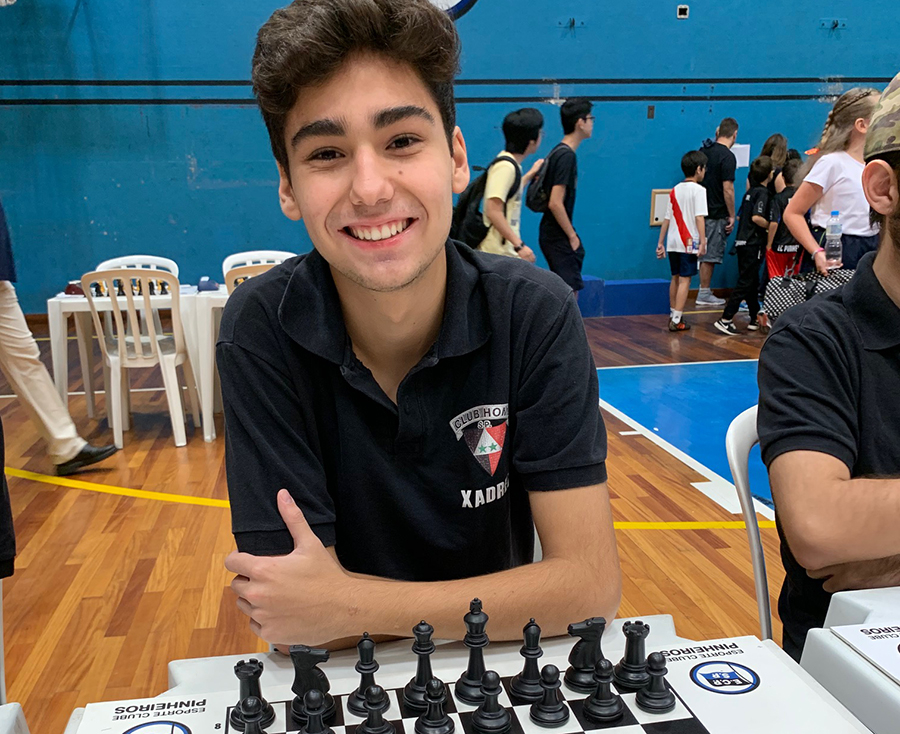 Dantiano é bicampeão em Campeonato Paulista de Xadrez - Colégio